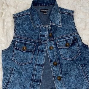 Audrey Ann denim vest
